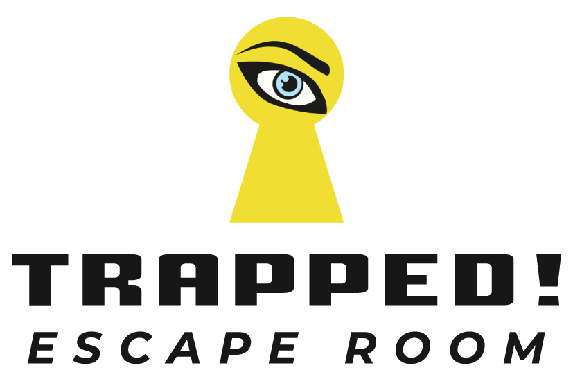 Trapped Escape Room Logo black